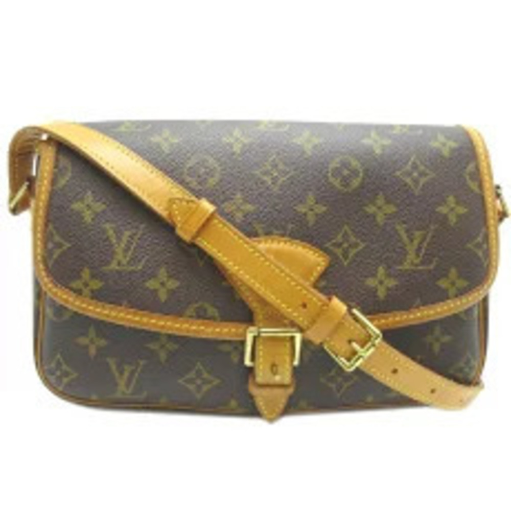 Louis Vuitton Sologne Shoulder Bag Monogram Brown